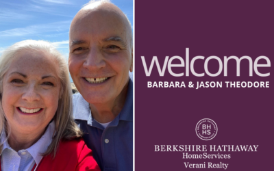 Welcome Barbara & Jason Theodore