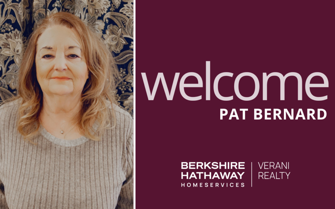 Welcome Pat Bernard